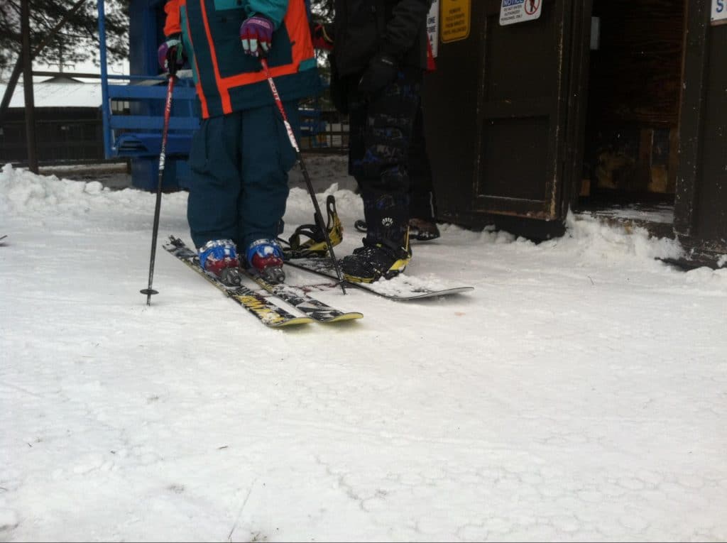 Chairlift Ramp Installation Timber Ridge Ski Area
